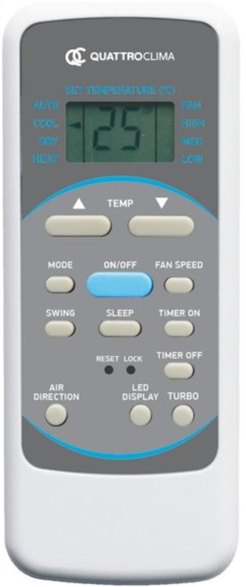 Quattroclima кондиционер пульт