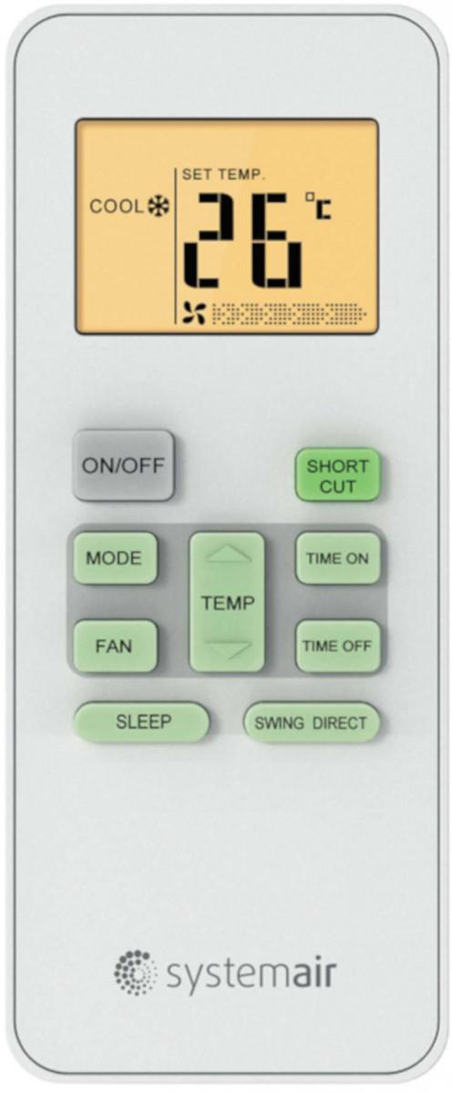 Systemair пульт управления инструкция. Системаир пульт настенный. Сплит система Systemair пульт. Сплит система Smart 07 v4.