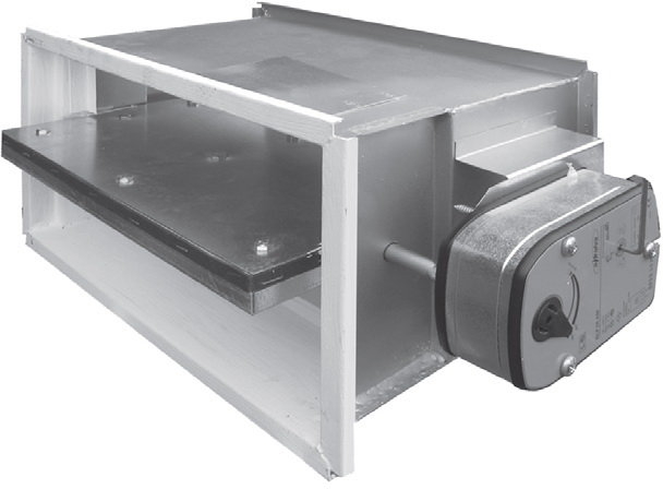 Клапан Komfovent UVS DD M-400x400