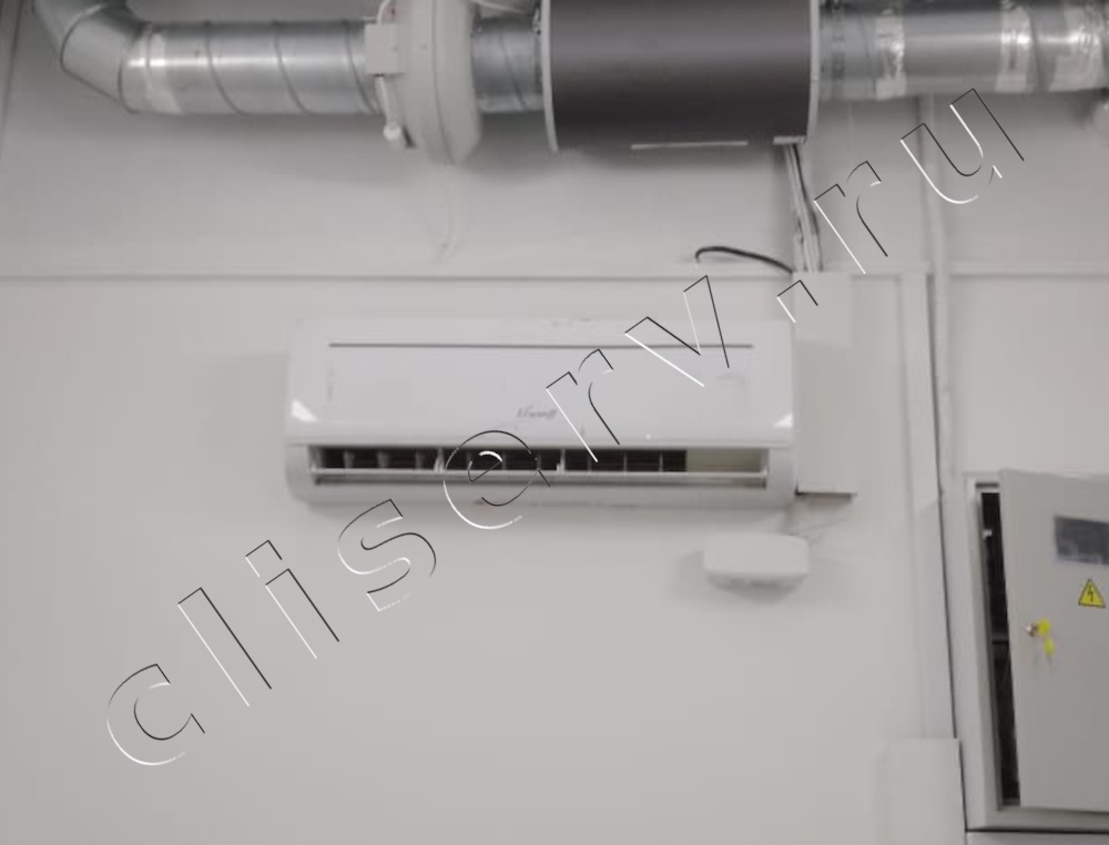 Пекарня, ул. Коломенская д.23 к2: монтаж кондиционирования