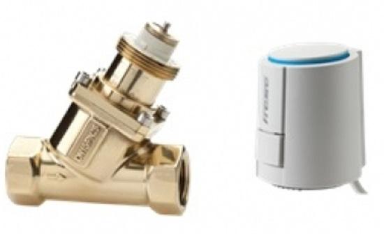 Dantherm 094340 Регулирующий клапан с приводом для калориферов горячей воды