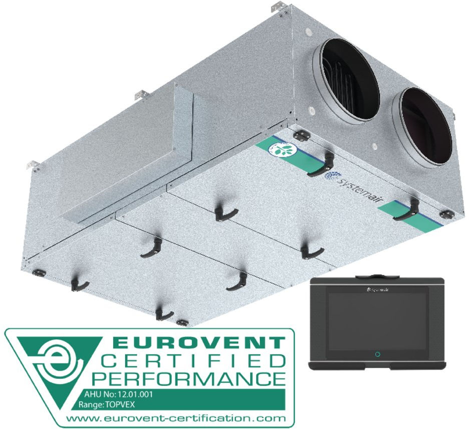 Приточно-вытяжная установка Systemair Topvex FR06 HWH-L-CAV