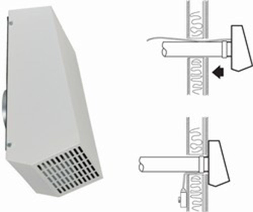 Вентилятор Systemair RVF 100 EC Wall fan