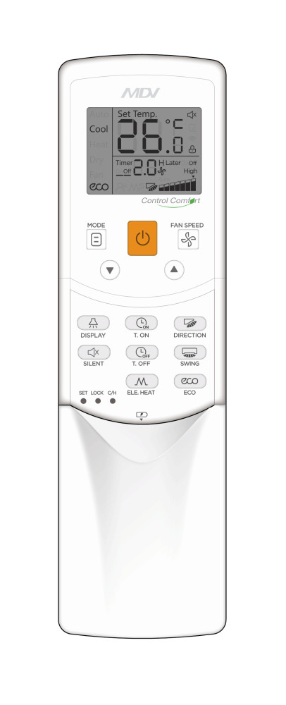 Пульт Midea RM05B(A)