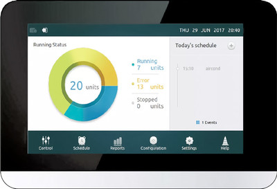 Контроллер Systemair SYS CWC TOUCH 6.2