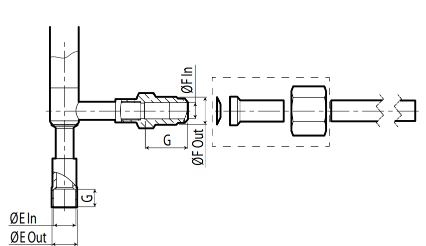 Соединитель Carel E2VJUNC000