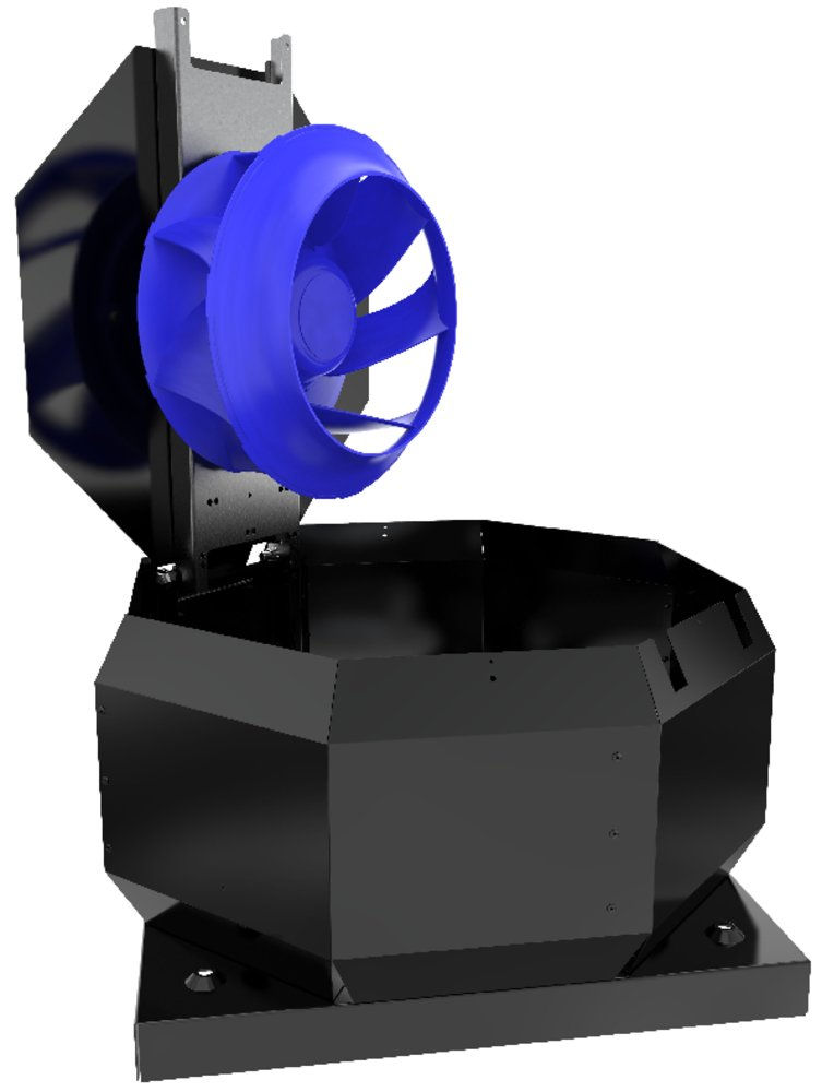 Вентилятор Systemair TOV 355-4 sileo