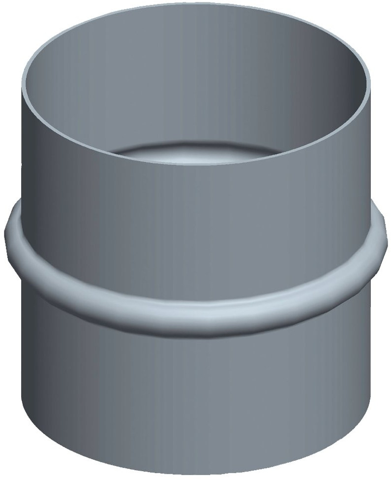 Гибкая вставка Systemair ASS-P 160 flex. con. PRF