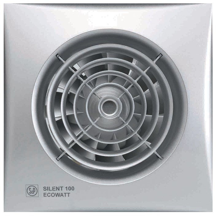 Вентилятор Soler Palau SILENT-100 CDZ SILVER ECOWATT