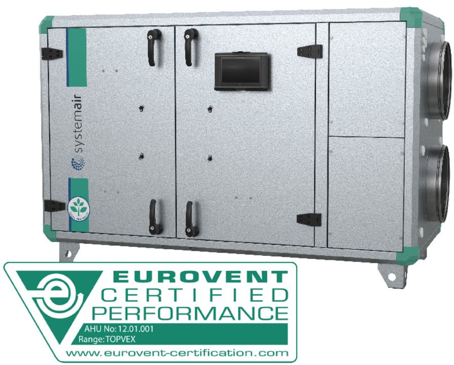 Приточно-вытяжная установка Systemair Topvex SR11 HWH-R-CAV