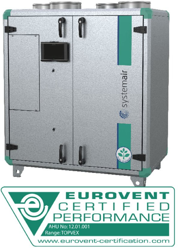Приточно-вытяжная установка Systemair Topvex TR04 EL-R-CAV