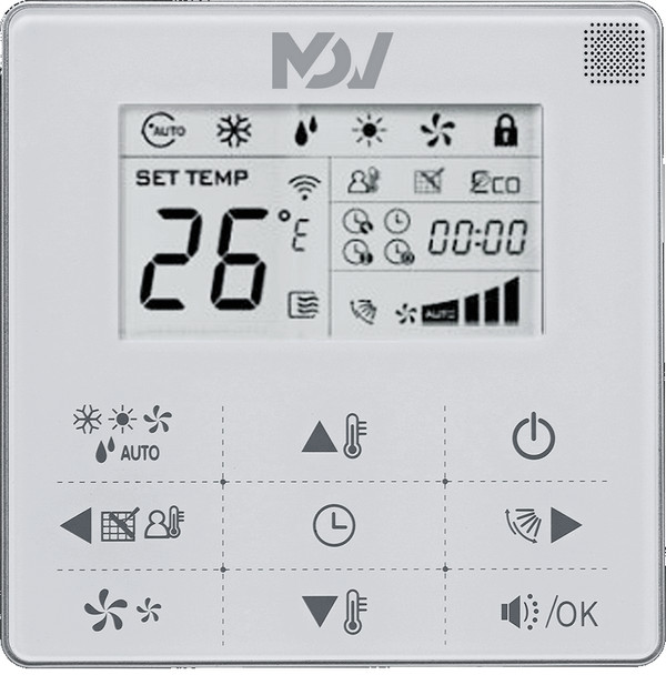Пульт MDV KJR-29B1/BK-E-MDV