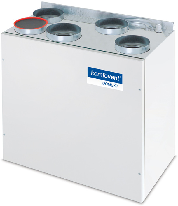 Приточно-вытяжная установка Komfovent Domekt-R-200-V-HE