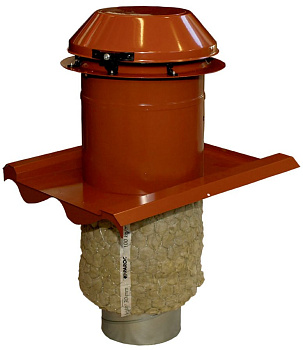 Зонт Systemair THB 160 Hood w. cover pl. Red