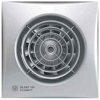 Вентилятор Soler Palau SILENT-100 CDZ SILVER ECOWATT