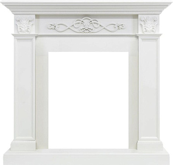 Портал Royal Flame Derby белый дуб под классический очаг