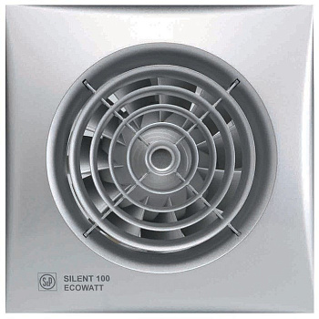 Вентилятор Soler Palau SILENT-100 CDZ SILVER ECOWATT