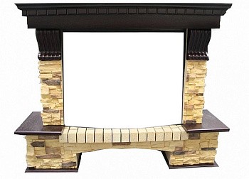 Портал Royal Flame Pierre Luxe сланец под очаг Dioramic 25