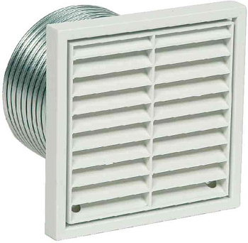 Решетка Systemair BVK 100 Wall vent kit