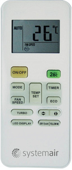 Пульт Systemair SYS RM 02