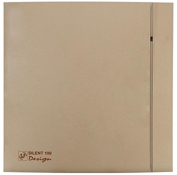 Вентилятор Soler Palau SILENT-100 CHZ CHAMPAGNE DESIGN-4C
