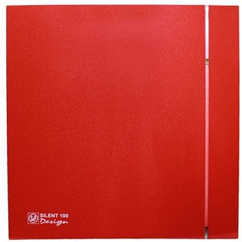 Вентилятор Soler Palau SILENT-100 CHZ RED DESIGN-4C