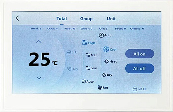 Контроллер Systemair SYSVRF 3SE CWC TOUCH 02