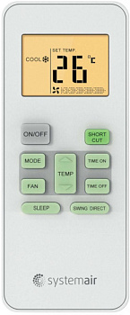 Пульт Systemair SYSCONTROL RM 52