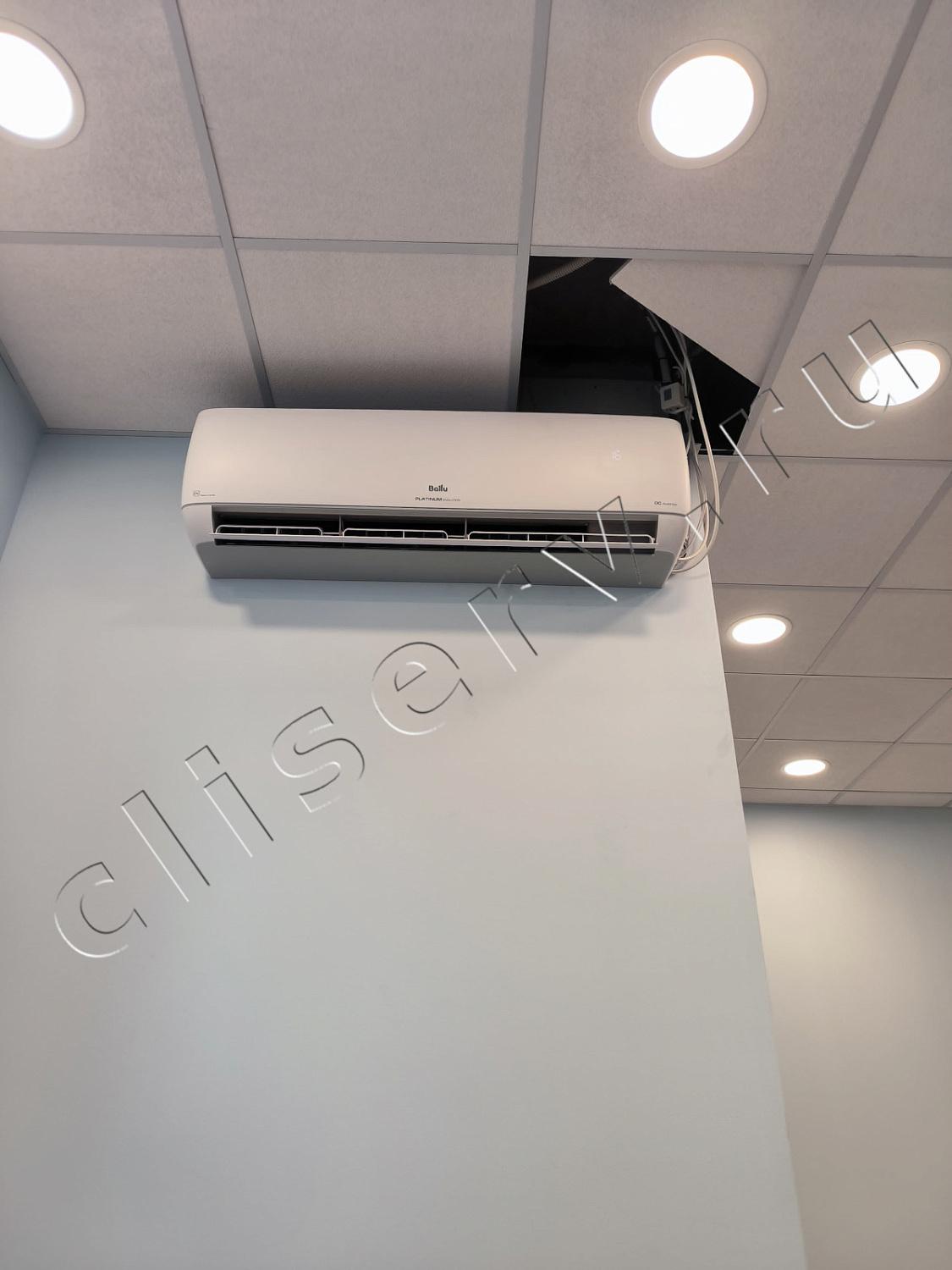 Аптека Горздрав, ул.Николая Озерова, 8к1: монтаж кондиционирования