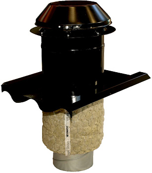 Зонт Systemair THS 160 Hood w.cover pl. black