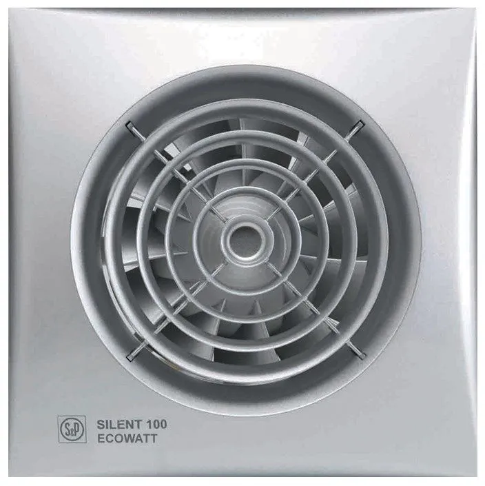 Вентилятор Soler Palau SILENT-100 CDZ SILVER ECOWATT