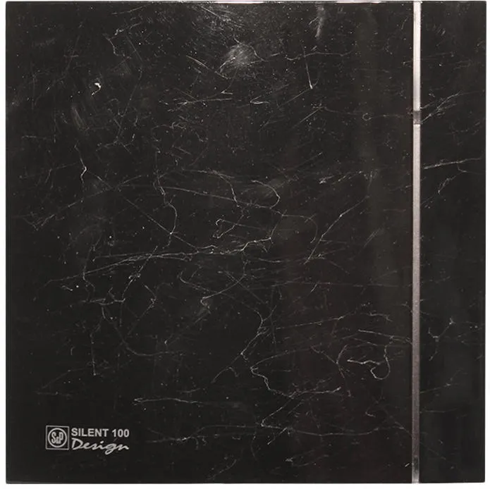 Вентилятор Soler Palau SILENT-100 CZ MARBLE BLACK DESIGN-4C