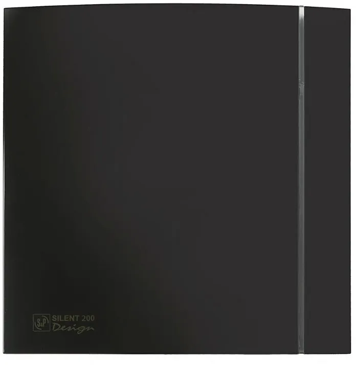 Вентилятор Soler Palau SILENT-200 CZ BLACK DESIGN-4C