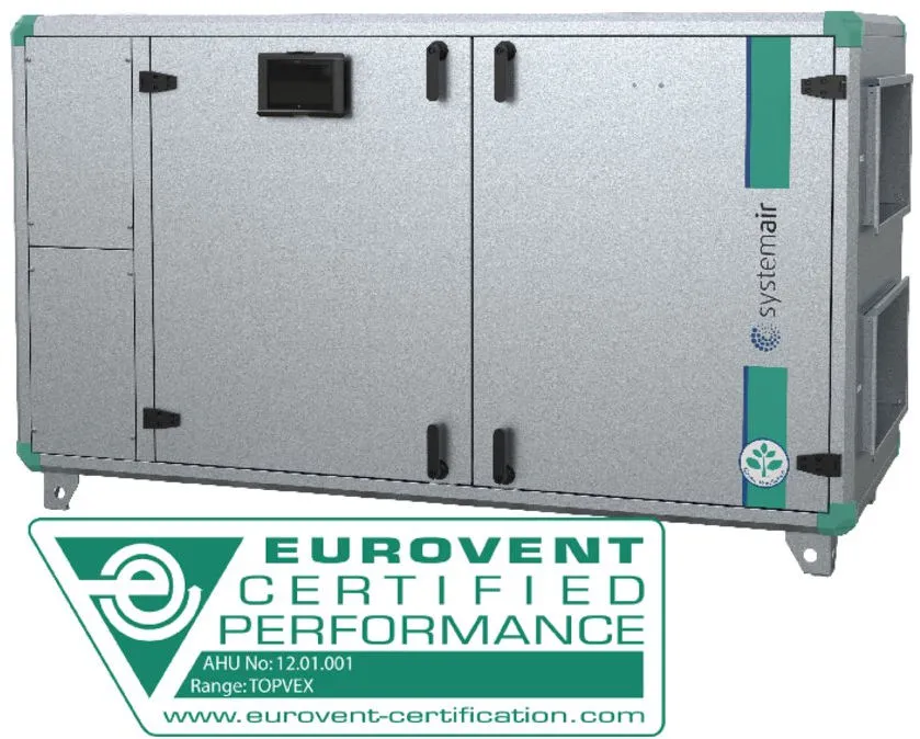 Приточно-вытяжная установка Systemair Topvex SX/C04 EL-R-CAV-S
