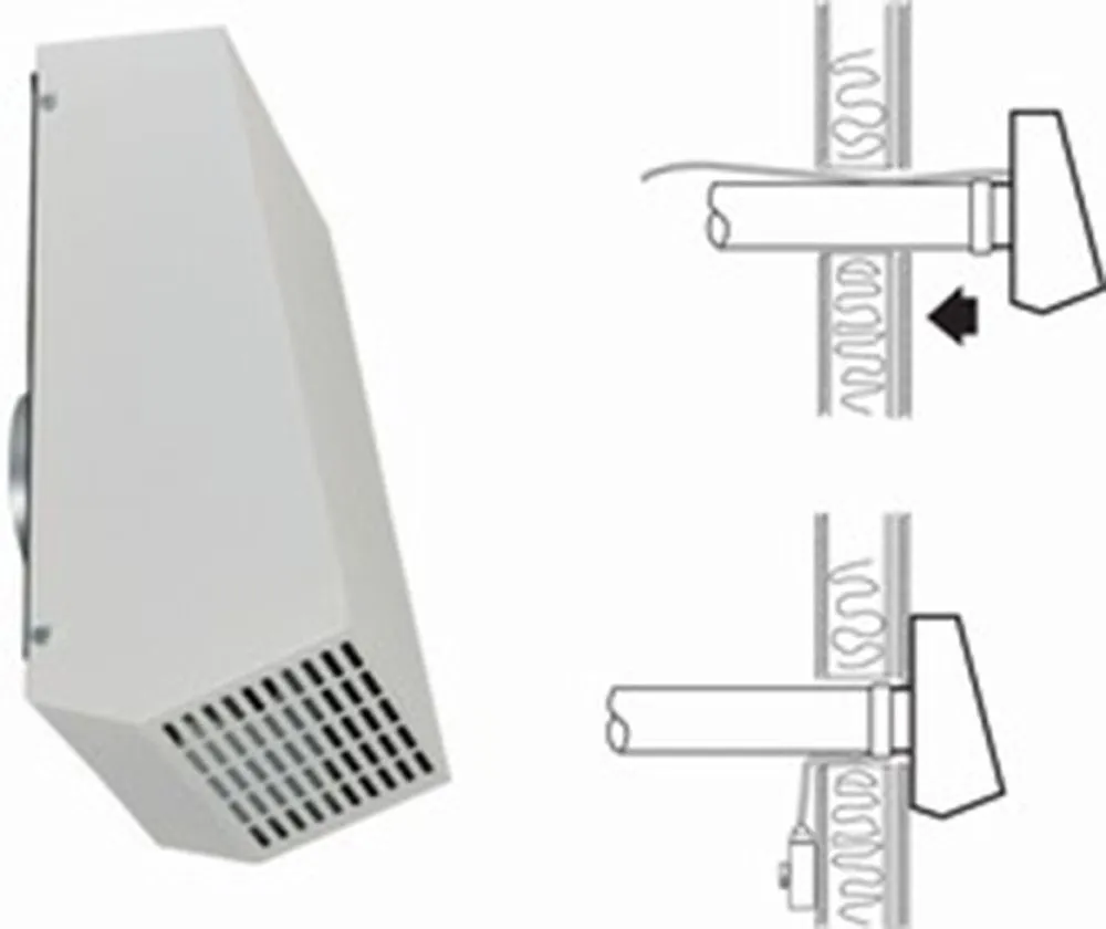 Вентилятор Systemair RVF 100 M Wall fan