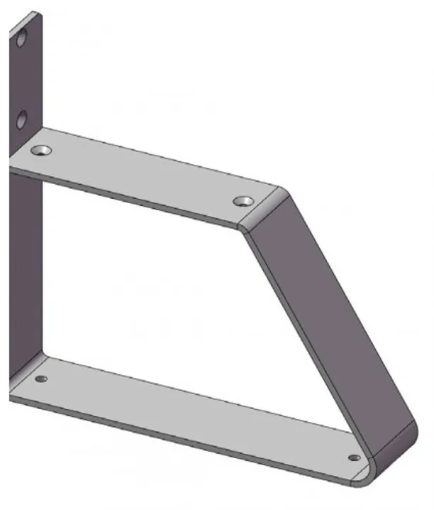 Dantherm 094332 Комплект для напольного монтажа CDP 40-50-70