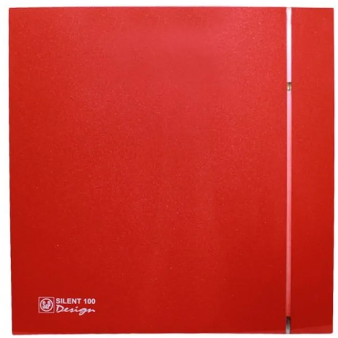 Вентилятор Soler Palau SILENT-100 CHZ RED DESIGN-4C
