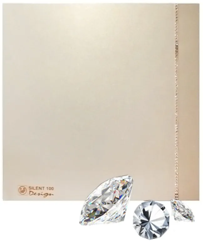 Вентилятор Soler Palau SILENT-100 CZ IVORY DESIGN SWAROVSKI