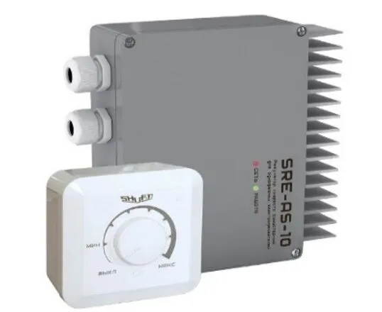 Регулятор скорости симисторный с потенциометром Shuft SRE-AS-12