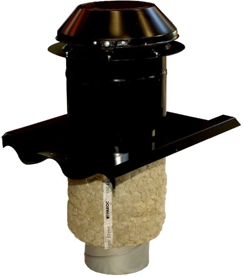 Зонт Systemair THS 160 Hood w.cover pl. black